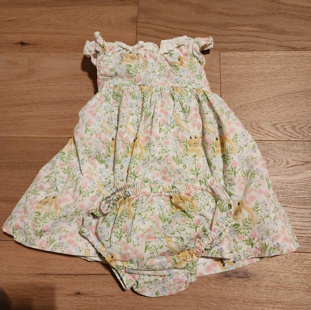 Edgehill Short Sleeve bunny dress